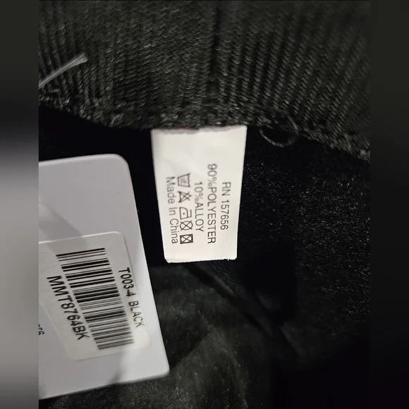 Cowgirl Hat Black with Rhinestone Details - Picture 8 of 8